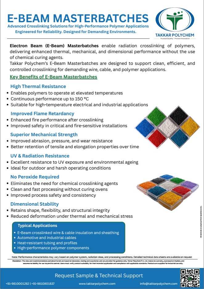 E-Beam Cable Masterbatch Technology